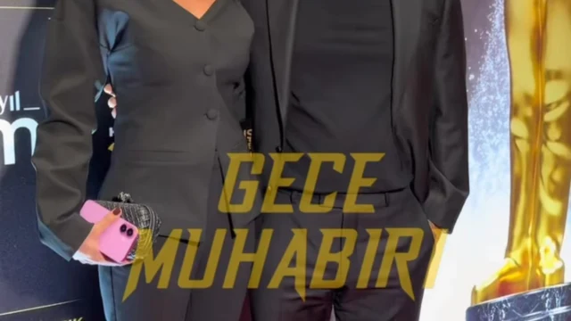 Mert Yazıcıoğlu, sevgilisi Zeynep Artukmaç ile birlikte Sadri Alışık Tiyatro ve Sinema Oyuncu Ödülleri’nde görüntülendi