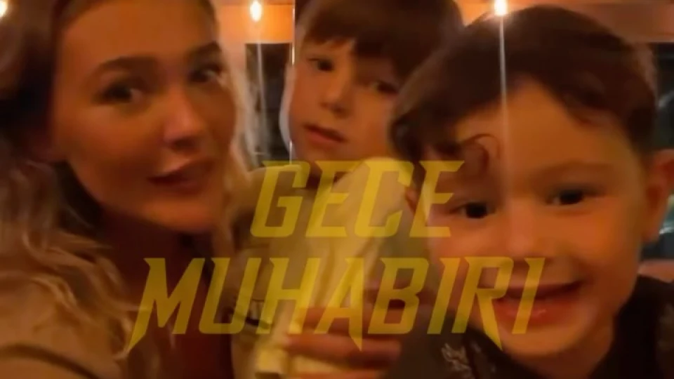 Melisa Döngel yeğenleri ile birlikte geçirdiği eğlenceli anları sosyal medyasından paylaşırken çocukların neşesi videolara şen kahkahalarla yansıdı