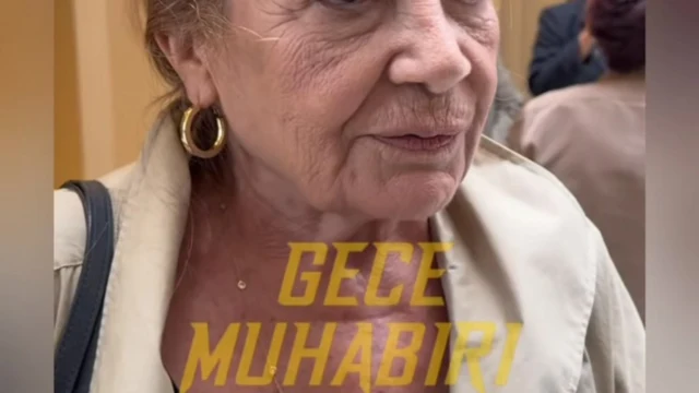 Usta oyuncu Aliye Uzunatağan bu akşam katıldığı etkinlikte kendisine yöneltilen sorular karşısında şaşkınlığını gizleyemedi