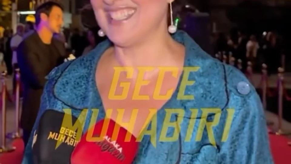 Dün akşam 27. Sadri Alışık Sinema ve Tiyatro Ödülleri Gecesi’ne katılan ve kırmızı halıda