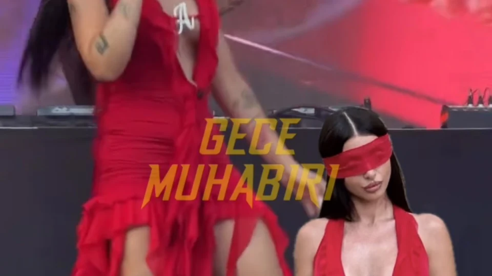 Alizade, Budapeşte sahnesinde sıra dışı tarzıyla gözleri bağlı performans sergiledi