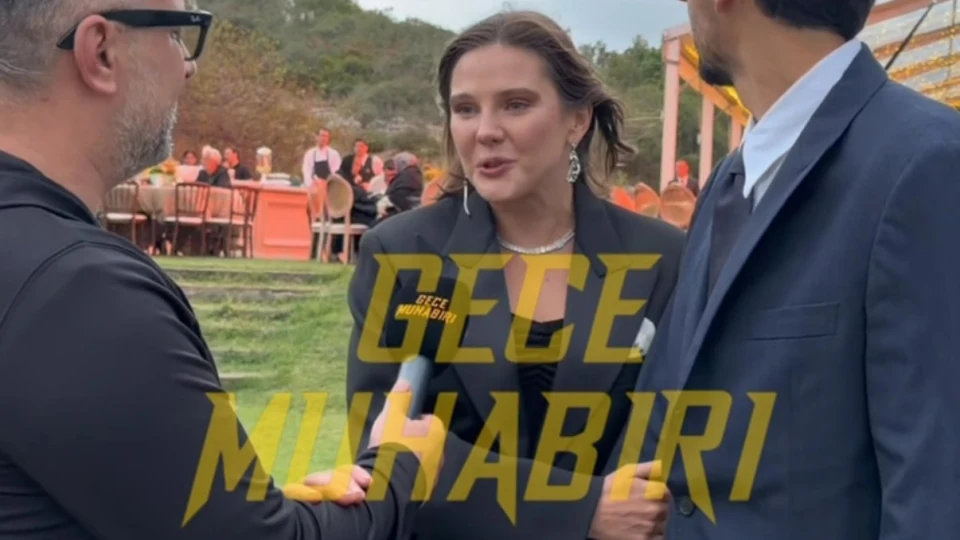 Yakın arkadaşları Celal Can Algül ve Yağmur Gedik’in nikah törenlerine katılan ve bebeklerini kucaklarına almak için gün sayan Alina Boz - Umut Evirgen çifti, Gece Muhabiri Samet A