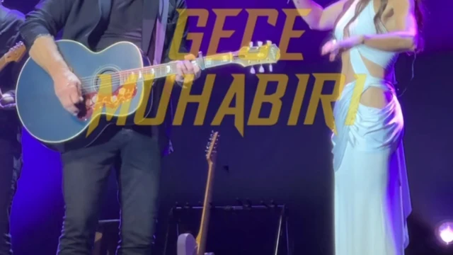 Garou’nun Harbiye Açıkhava sahnesindeki konserine Defne Samyeli konuk oldu