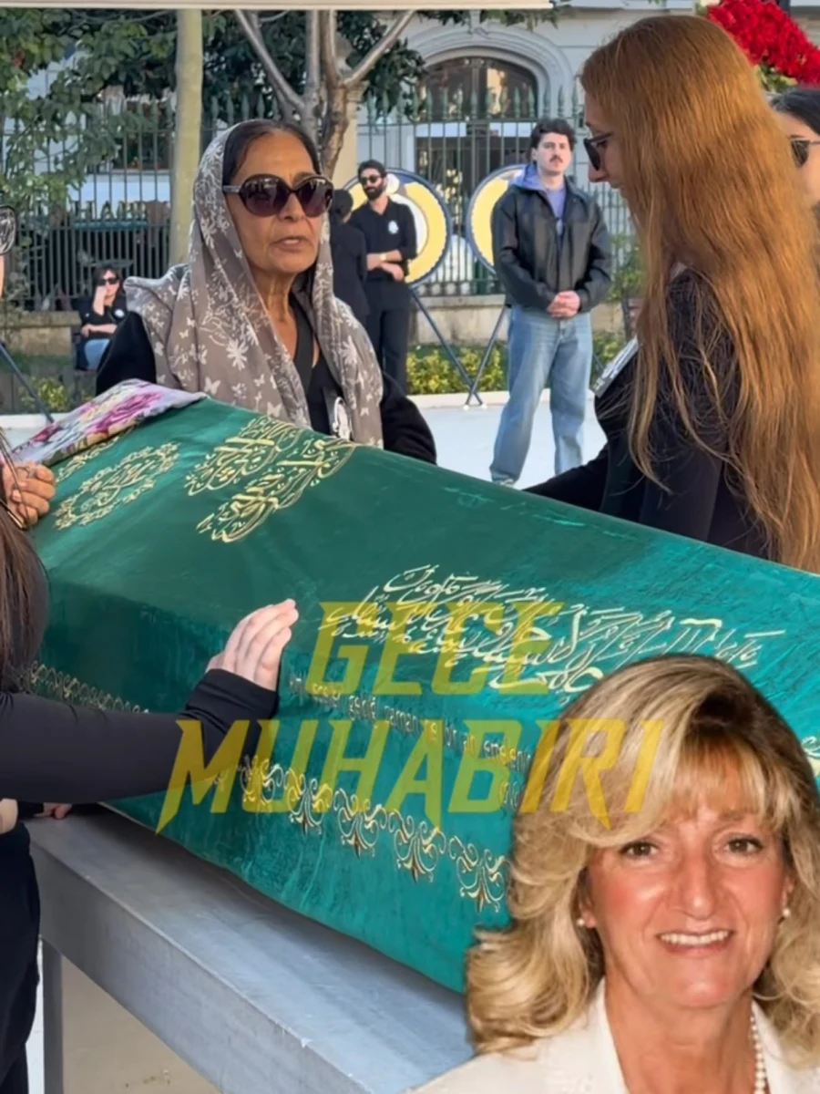 Necla Uygur’un torunu Lara Zeynep, babaannesinin tabutuna sarılarak son kez veda etti
