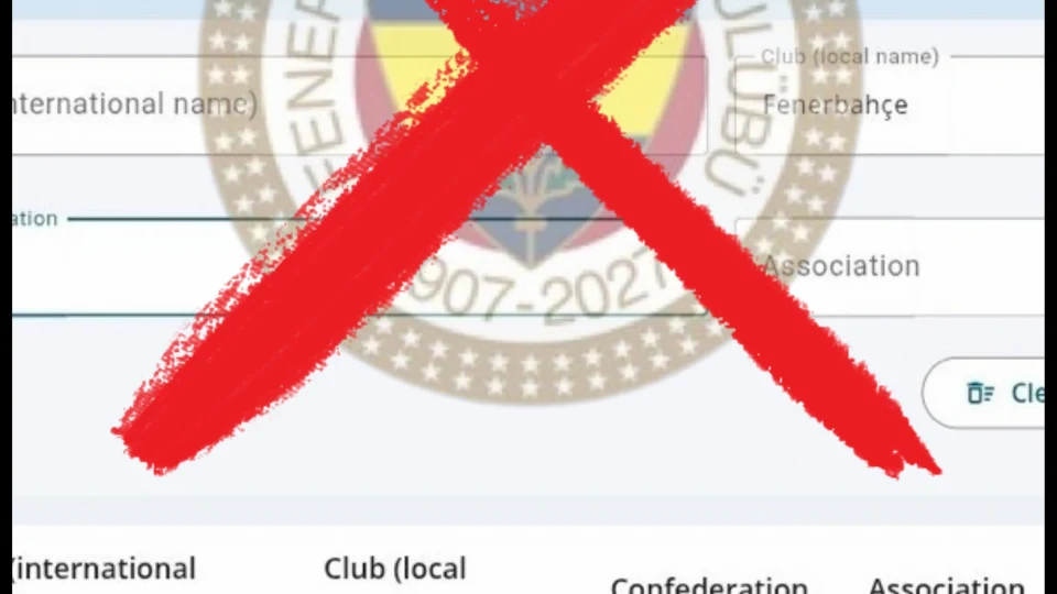 Fifa’nın resmi sitesindeki yasak futbol gündemine bomba gibi düştü