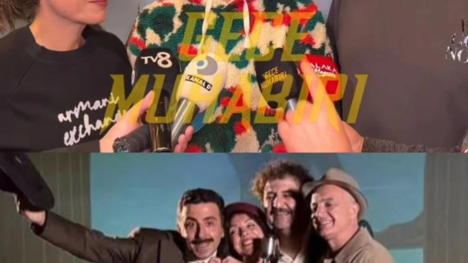 Bu akşam “Düş Payı” tiyatro oyunuyla seyirci karşısına çıkan Özge Özberk, Murat Akkoyunlu ve Barış Yıldız, basın mensuplarının sorularını yanıtladı