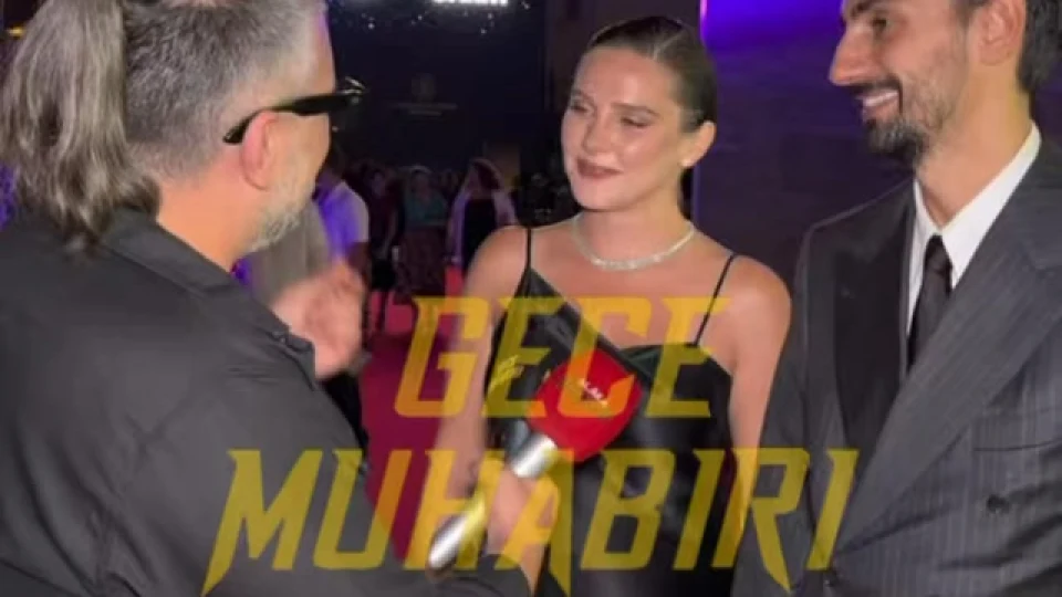 Dün akşam 27. Sadri Alışık Sinema ve Tiyatro Ödülleri Gecesi’nde Gece Muhabiri Samet Aday,la